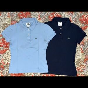 4 Lacoste Polo Shirts